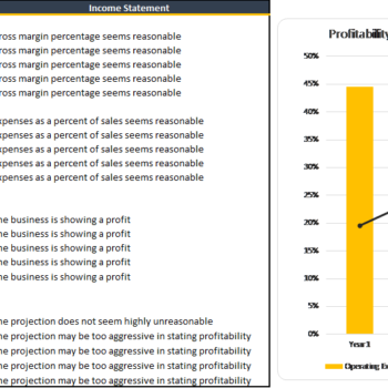 Consulting Business Excel Financial Model