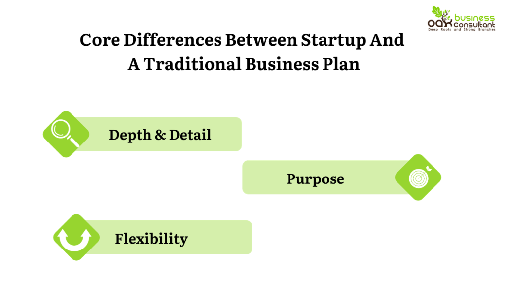 Core Differences Between Startup And A Traditional Business Plan