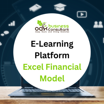 e-Learning Platform Excel Financial Model