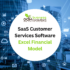 SaaS Customer Services Software Excel Financial Model