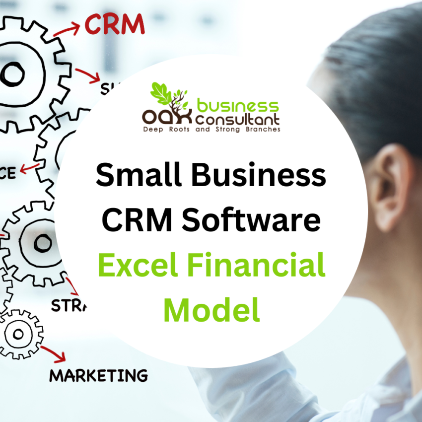 Small Business CRM Software Excel Financial Model Small Business CRM Software Excel Financial Model