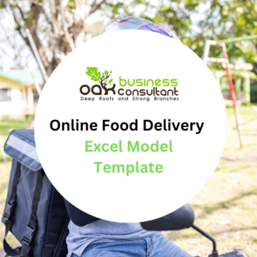 Online Food Delivery Excel Model Template - Product Image