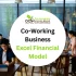 Co-Working Business Excel Financial Model-Product Image