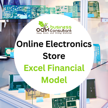 Online Electronics Store Excel Financial Model
