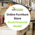 Online Furniture Store Excel Financial Model
