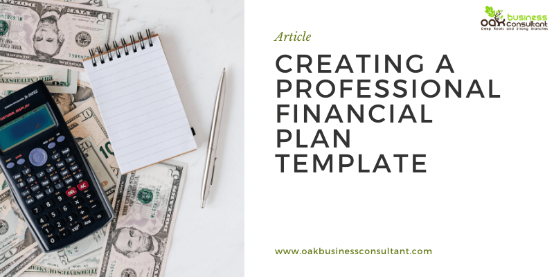 Creating A Professional Financial Plan Template