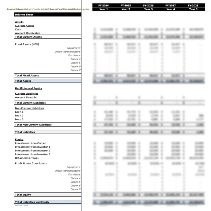 Event Management Agency Excel Financial Model