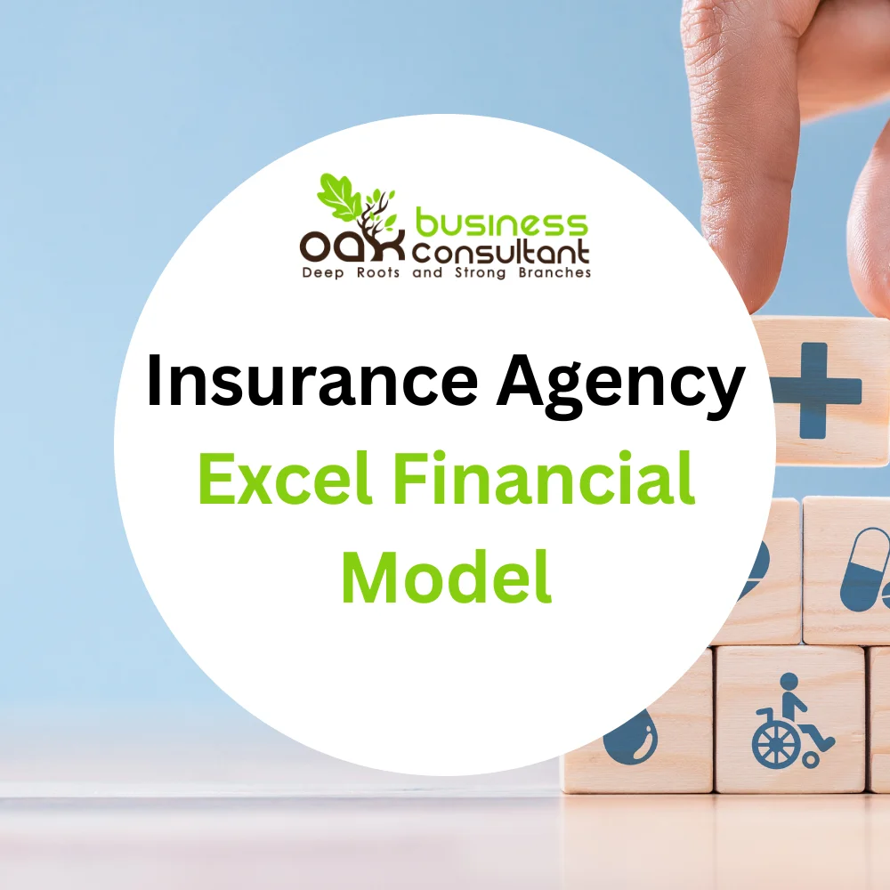 Insurance Agency Excel Financial Model-product image