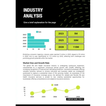 Life and Health Insurance Business Plan - Industry Analysis