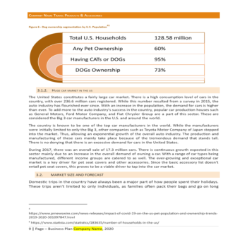 Car Pet Seat Cover Business Plan Template-Market Analysis