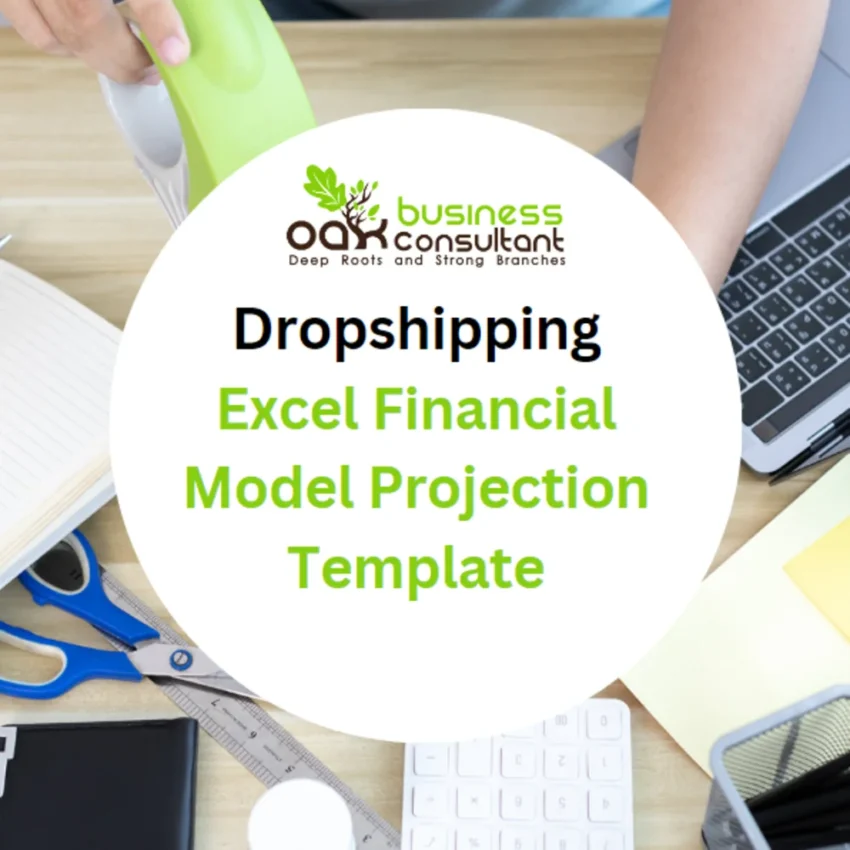 Dropshipping Excel Financial Model - Product Image Dropshipping Excel Financial Model - Product Image