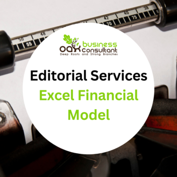 Editorial Services Excel Financial Model