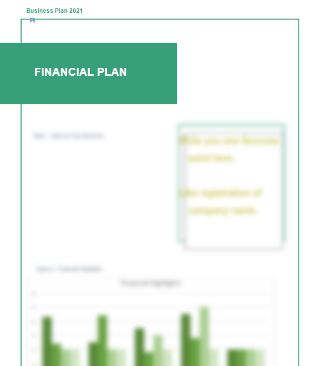 Electronic Repair Business Plan - Financial Plan