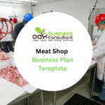 Meat Shop Business Plan Template - Product Image