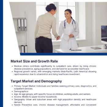 Medical Clinic Business Plan Template - Market Analysis