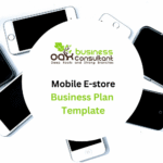Mobile E-Store Business Plan Template - Product Image
