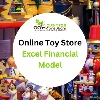 Online Toy Store Excel Financial Model