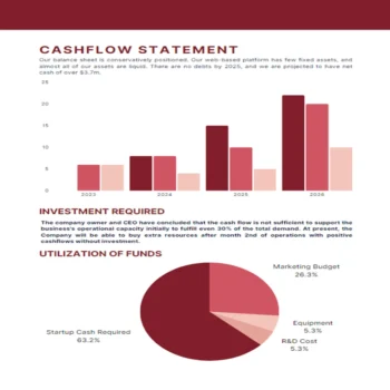 Online Travel Agency Business Plan-Cashflow Statement
