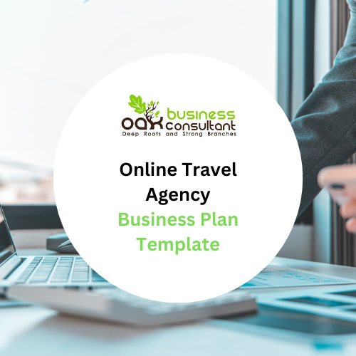Online Travel Agency Business Plan Template - Product Image