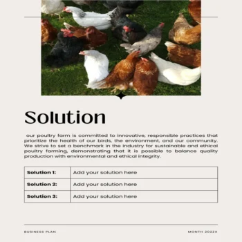 Poultry Farm Business Plan - Solution