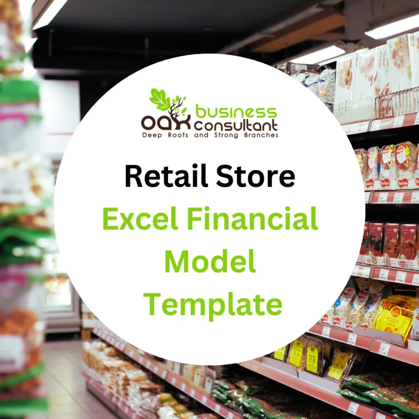 Retail Store Excel Financial Model Projection Template - Product Image Retail Store Excel Financial Model Projection Template - Product Image