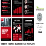 Website Hosting Business Plan - Product Image
