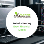 Website Hosting Financial Model Template - Product Image