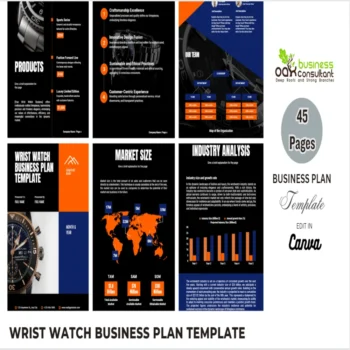 Wrist Watch Business Plan - Product Image