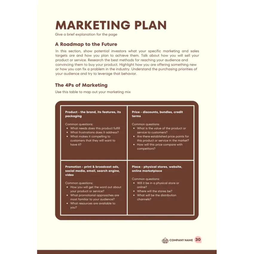 Marketing Plan