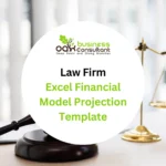 Law Firm Excel Financial Model Projection Template - Product Image