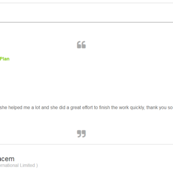 Meat Shop Financial Model - Testimonial