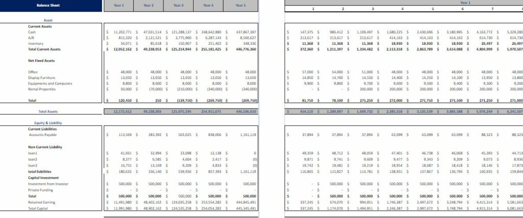 Apartment_Rental_excel_Financial_Model_balance_sheet