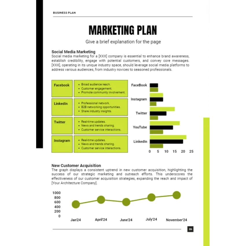 Architecture Business Plan - Marketing Plan