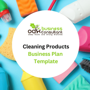 Cleaning Products Business Plan Template - Product Image