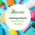 Cleaning Products Business Plan Template - Product Image