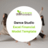 Dance Studio Excel Financial Model - Product Image