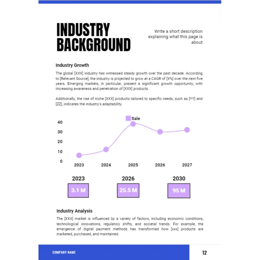 Juice Bar Business Plan - Industry Background