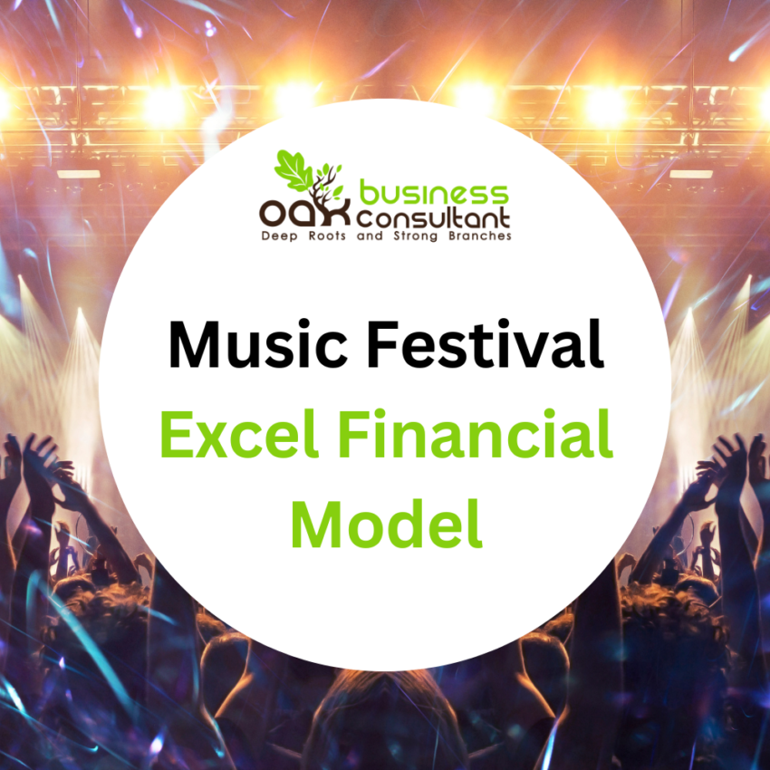 Music Festival Excel Financial Model