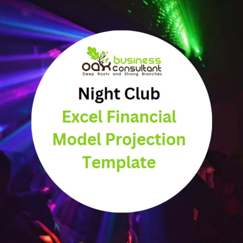 Night Club Excel Financial Model - Product Image Night Club Excel Financial Model - Product Image