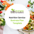 Nutrition Service Business Plan Template-Product Image