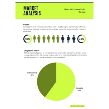 Online Bicycle Shop Business Plan - Market Analysis