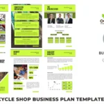 Online Bicycle Shop Business Plan Template - Product Image