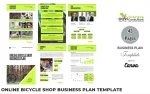 Online Bicycle Shop Business Plan Template - Product Image