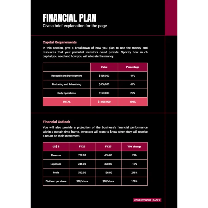 Remote Tech Support Business Plan - Financial Plan