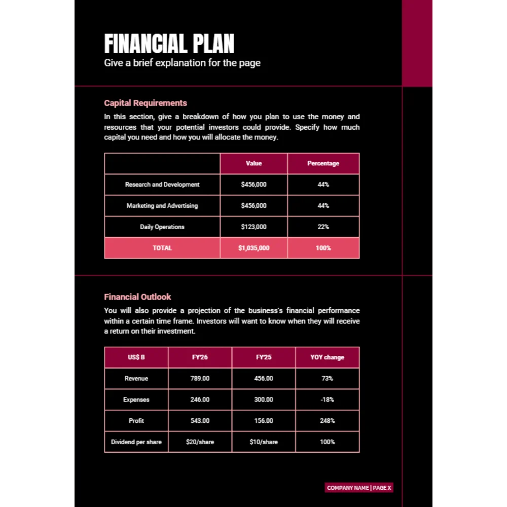 Remote Tech Support Business Plan - Financial Plan