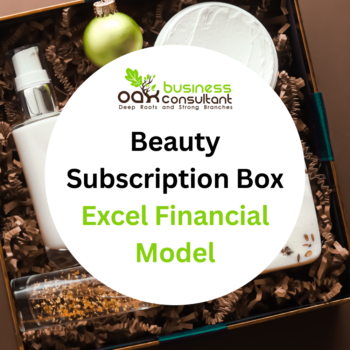 Beauty Subscription Box Excel Financial Model