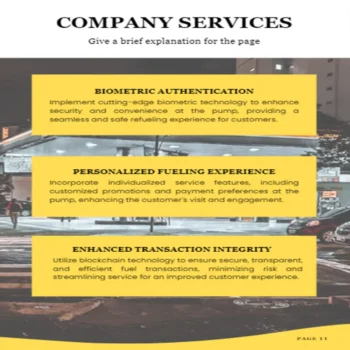 Gas Station Business Plan - Company Services