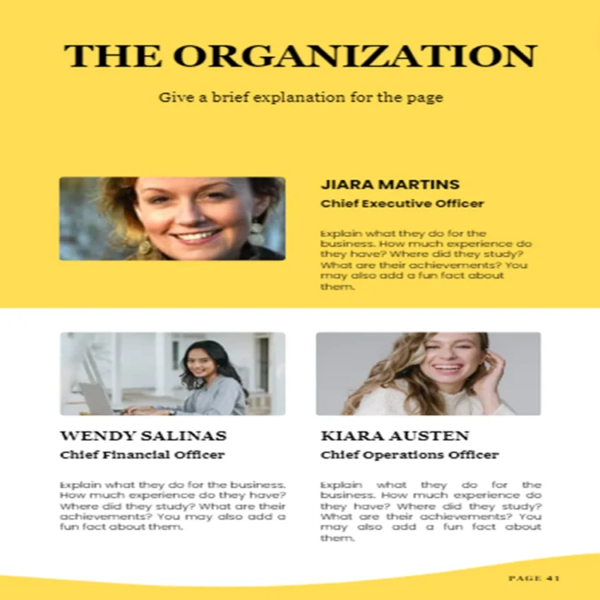 Gas Station Business Plan - Our Team