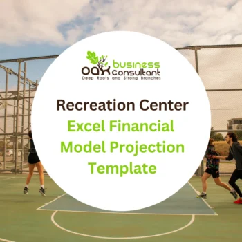 Recreation Center Excel Financial Model Projection Template - Product Image