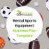 Rental Sports Equipment Business Plan - Product Image